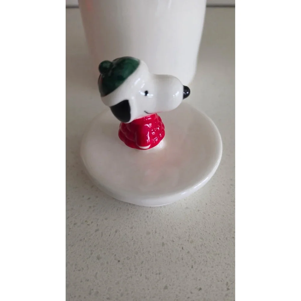 Snoopy Pet Treat Jar Puppy Cookie Canister RAE DUNN 8